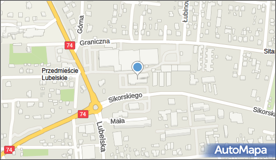 GLS - Punkt odbioru, Sikorskiego 5, Zamosc 22-400