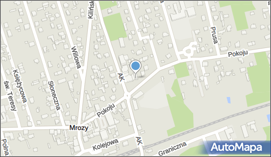 GLS - Punkt odbioru, Ul. Pokoju 7/3, Mrozy 05-320