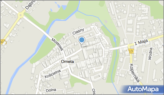 GLS - Punkt odbioru, Sw. Jana 2, Orneta 11-130