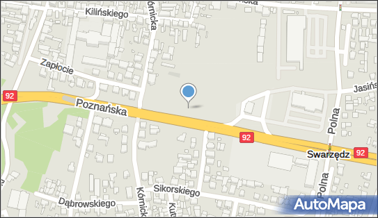 GLS - Punkt odbioru, POZNANSKA 8, Swarzedz 62-020