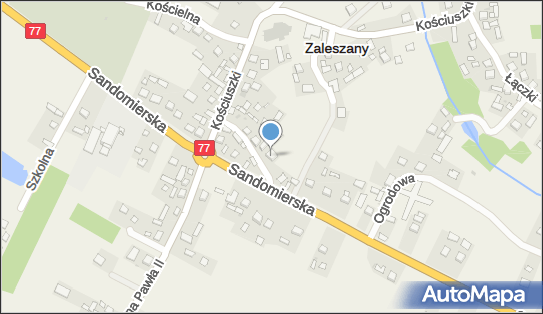 GLS - Punkt odbioru, Ul. Adama Mickiewicza 17, Zaleszany 37-415