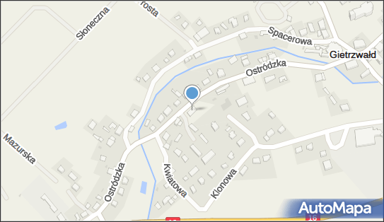 GLS - Punkt odbioru, OSTRODZKA 21A, Gietrzwald 11-036