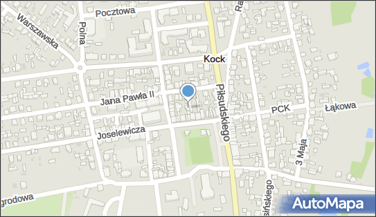 GLS - Punkt odbioru, PL. A. JABŁONOWSKIEJ 38 LOK. 1 I 2, Kock 21-150