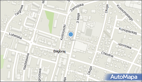 GLS - Punkt odbioru, 3 Maja 22, Bilgoraj 23-400