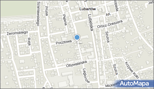 GLS - Punkt odbioru, LEGIONOW 23, Lubartow 21-100