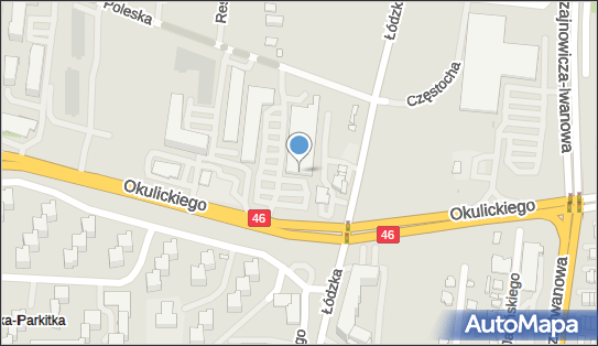 GLS - Punkt odbioru, OKULICKIEGO 50, Czestochowa 42-218