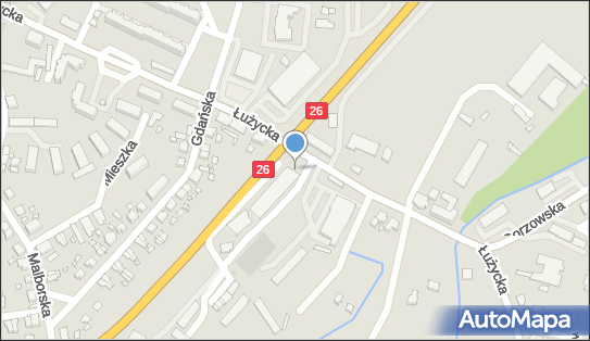 GLS - Punkt odbioru, Luzycka 28A, Mysliborz 74-300