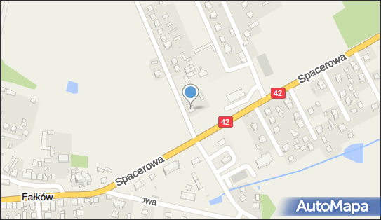 GLS - Punkt odbioru, SPACEROWA 2B, Falków 26-260