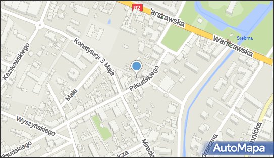 GLS - Punkt odbioru, Ul. J. Pilsudskiego 8, Minsk Mazowiecki 05-300