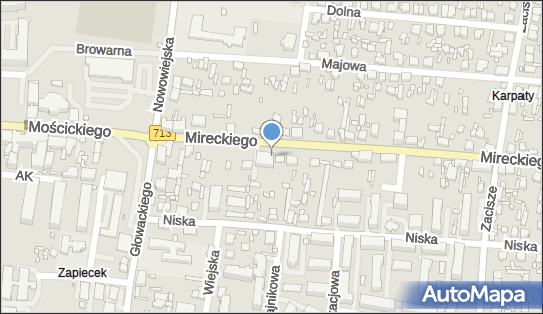 GLS - Punkt odbioru, Ul. Mireckiego 16-18, Tomaszow Mazowiecki 97-200