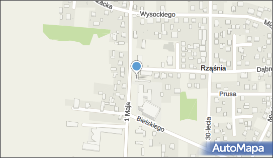 GLS - Punkt odbioru, Ul. 1 Maja 14B, Rzasnia 98-332