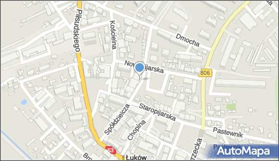 GLS - Punkt odbioru, Ul. Nowopijarska 9, Lukow 21-400