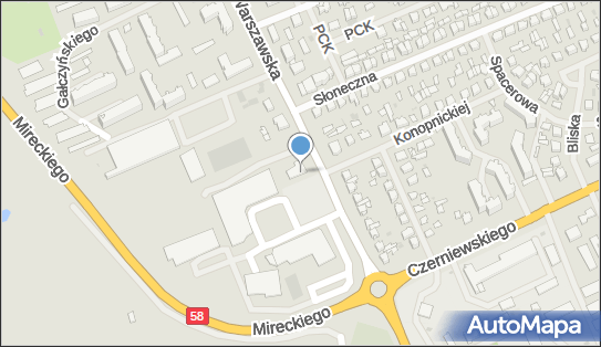 GLS - Punkt odbioru, WARSZAWSKA 48, Pisz 12-200