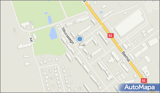 GLS - Punkt odbioru, Ul. Gen. Sikorskiego 14, Bartoszyce 11-200