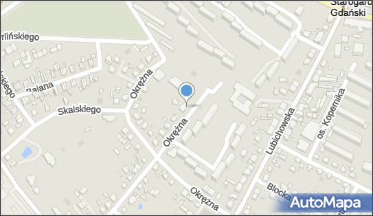 GLS - Punkt odbioru, OKREZNA 6A, Starogard Gdanski 83-200