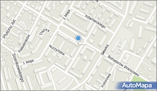 GLS - Punkt odbioru, UL. BOHATEROW WARSZAWY 9 LOK. R, Warszawa 02-495