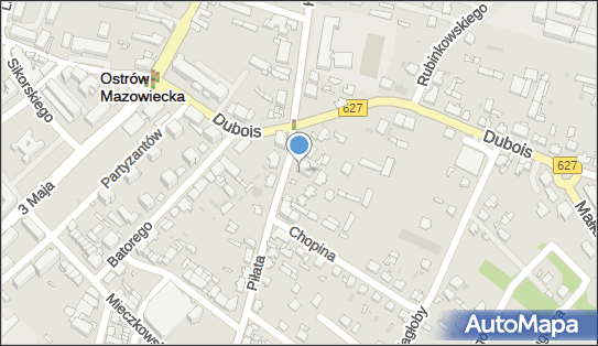 GLS - Punkt odbioru, UL. PIŁATA 20A, Ostrów Mazowiecka 07-300