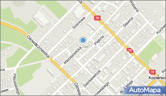 GLS - Punkt odbioru, MACIEJOWICKA 33, Kozienice 26-900