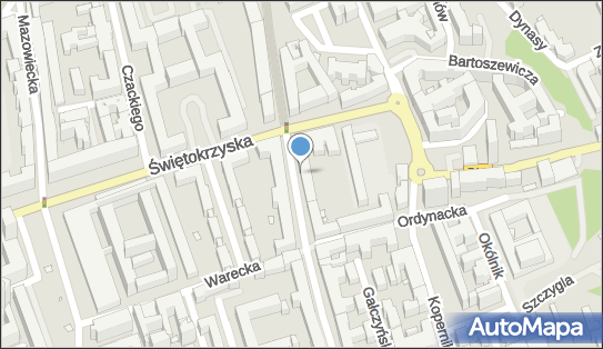 GLS - Punkt odbioru, Ul. Nowy Swiat 64, Warszawa 00-357