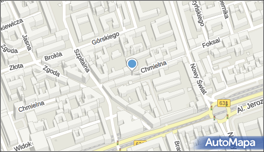 GLS - Punkt odbioru, Ul. Chmielna 11 Lok. 4, Warszawa 00-021