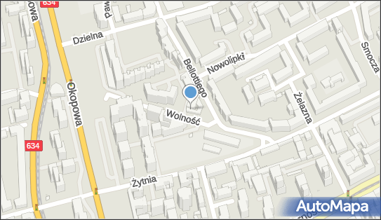 GLS - Punkt odbioru, Ul. Bellotiego 1 Lok 3, Warszawa 01-022