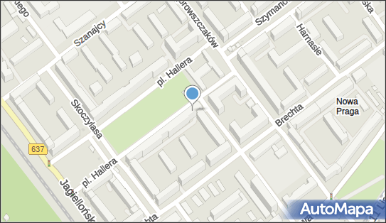 GLS - Punkt odbioru, Pl. Hallera 8 Lok. 3A, Warszawa 03-464