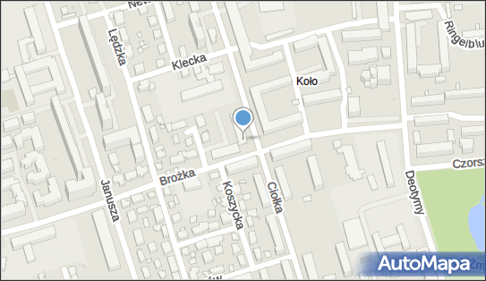 GLS - Punkt odbioru, Ul. Ciolka 25 Lok. 6, Warszawa 01-445