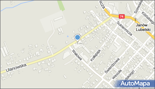 GLS - Punkt odbioru, UL. ULANOWSKA 23, Janów Lubelski 23-300