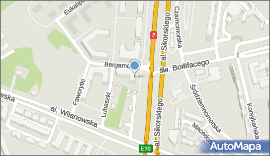 GLS - Punkt odbioru, Ul. Bergamotki 1 Lok. U2, Warszawa 02-765