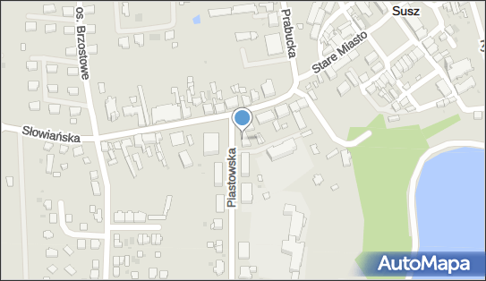 GLS - Punkt odbioru, Ul. Piastowska 1B, Susz 14-240