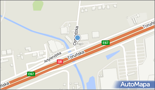 GLS - Punkt odbioru, OSTRODZKA 50, Warszawa 03-289