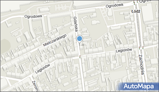 GLS - Punkt odbioru, Ul. Gdanska 10, Lodz 91-066