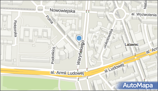 GLS - Punkt odbioru, Warynskiego 3A, Warszawa 00-645