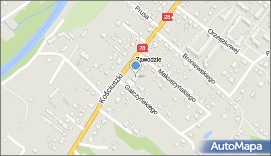 GLS - Punkt odbioru, TADEUSZA KOSCIUSZKI 73A, Gorlice 38-300