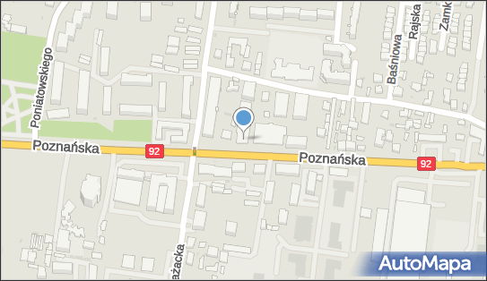 GLS - Punkt odbioru, POZNANSKA 272/LU1/1, Ozarow Mazowiecki 05-850