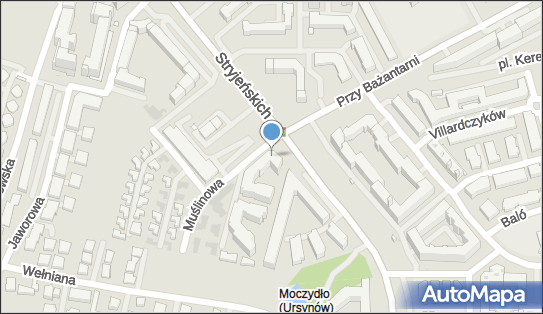 GLS - Punkt odbioru, Ul.Stryjenskich15A Lok.U1, Warszawa 02-791