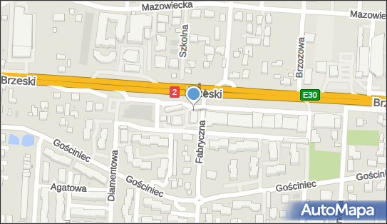 GLS - Punkt odbioru, TRAKT BRZESKI 50A/2A, Warszawa 05-077