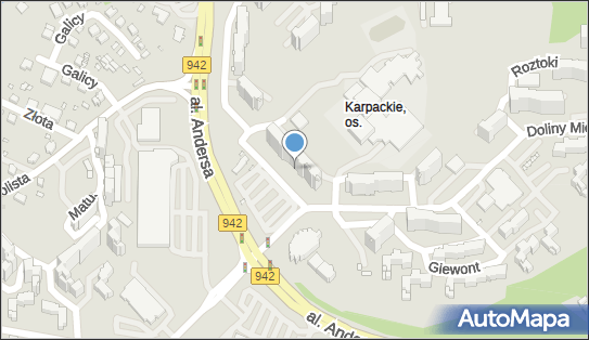 GLS - Punkt odbioru, Ul. Doliny Mietusiej 3 Lok. 3, Bielsko-Biala 43-316