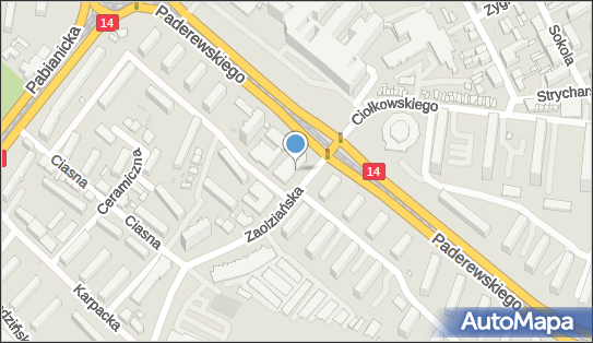 GLS - Punkt odbioru, Paderewskiego 11b, Łódź 93-530