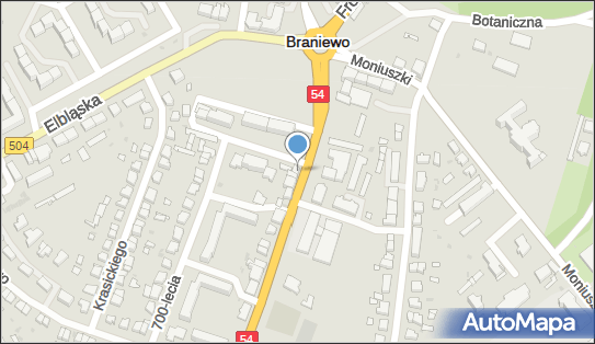 GLS - Punkt odbioru, Ul. Sikorskiego 10, Braniewo 14-500