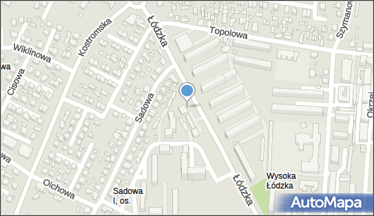 GLS - Punkt odbioru, Ul. Lodzka 50/52B, Piotrkow Trybunalski 97-300