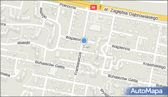 GLS - Punkt odbioru, Ul. Krasinskiego 36, Sosnowiec 41-219