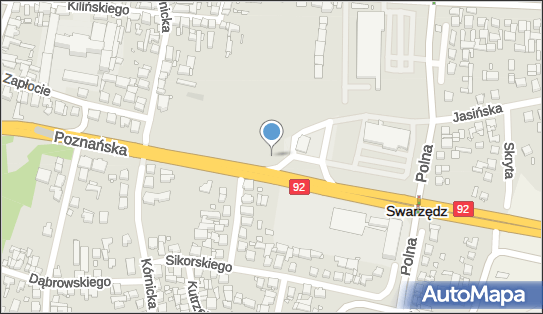 GLS - Punkt odbioru, POZNANSKA 6, Swarzedz 62-020