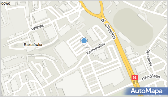 GLS - Punkt odbioru, KOMUNALNA 2A, Wloclawek 87-800