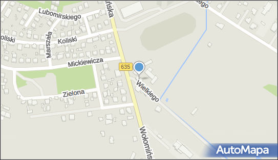 GLS - Punkt odbioru, Ul. Wolominska 21, Radzymin 05-250