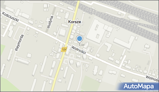 GLS - Punkt odbioru, WOLNOSCI 1B, Korsze 11-430