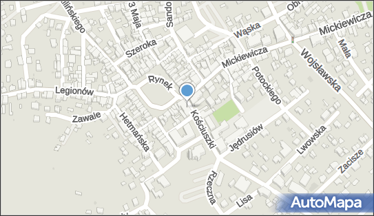 GLS - Punkt odbioru, KOSCIUSZKI 2, Mielec 39-300