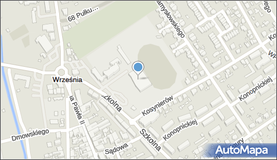 Hala sportowa, Kosynierów, Września 62-300 - Hala sportowa