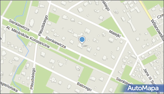 Centrum Konferencyjno-Szkoleniowe, ul. Sienkiewicza 11 - Hotel, numer telefonu