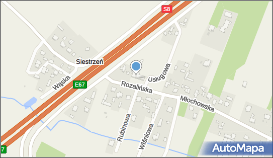 Hotel Kot, Rozalińska 9, Siestrzeń 96-321 - Hotel, numer telefonu